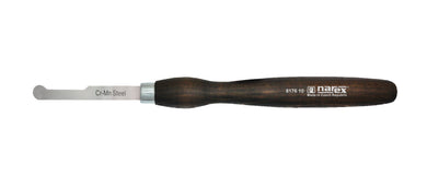 Raspador de corte lateral redondo izquierdo Narex, herramienta para tornear madera, cincel para trabajar la madera