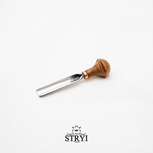 Palm carving tool STRYI Profi #8, Linoleum an block cutters, burin graver tool
