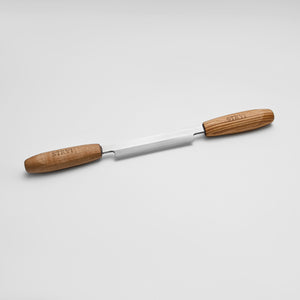 Drawknife STRYI Profi 130mm, Navaja de afeitar recta para carpintería para cortar madera