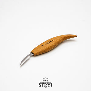 Chip and detailing carving knife 38mm STRYI Profi, Carving knives, Knife for woodcarving