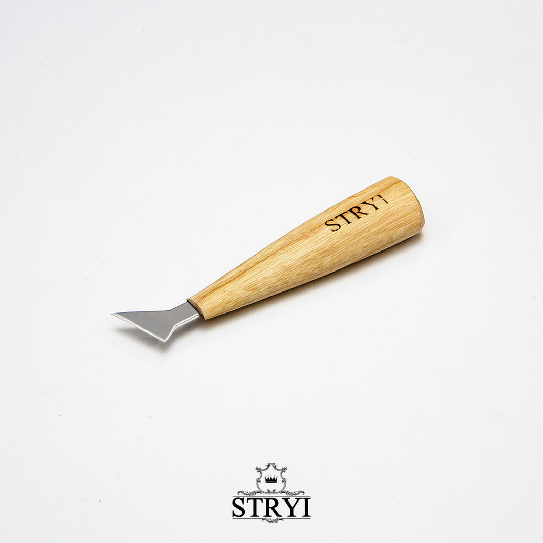 Cuchillo STRYI Profi para tallar madera 30mm