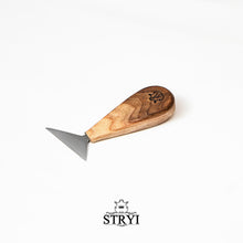 Load image into Gallery viewer, Knife for wood carving 65mm, chip carving knife STRYI Adolf Yurev
