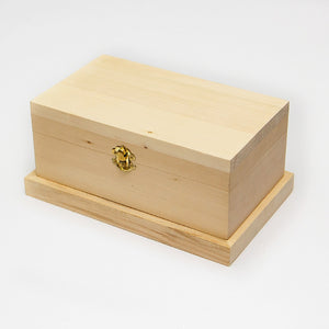 High-Quality unfinished wood boxes without lids for Decoration and More 