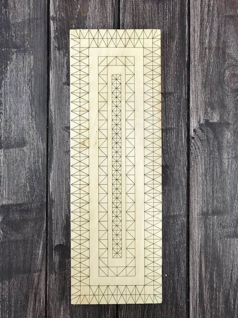 Basswood practice board 30*10cm for beginnerin chip carving, easy learning tutorials and patterns