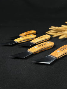 Figurenmesser für Holzschnitzerei 40mm STRYI Profi