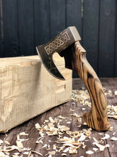 Load image into Gallery viewer, Wood carving axe, hand carpentry tool STRYI, Profi