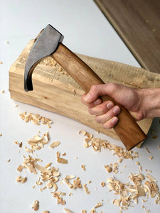 Adze de cuenco curvo STRYI, Adze hecho a mano, herramienta de carpintería, Adze de carpintería, Adze tallado en madera
